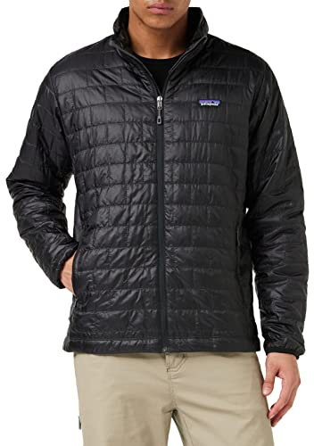 Patagonia Herren Nano Puff Jacke, Schwarz, S EU