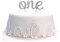 One Tortenaufsatz, handgefertigt 1. First Baby Birthday Cake Topper Dekoration – One – mit doppelseitig Gold Glitter Lager - silber