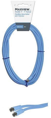 Maxview 10m flexibles Koaxialkabel mit F-Stecker