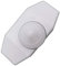 LED Dimmer (Schnur-Drehdimmer) 1-60 Watt stufenlos dimmbar/dimmen für dimmbare LED Leuchtmittel - Dimmschalter Schnur-Zwischendimmer Geräuschlos LED-Dimmer (weiß)