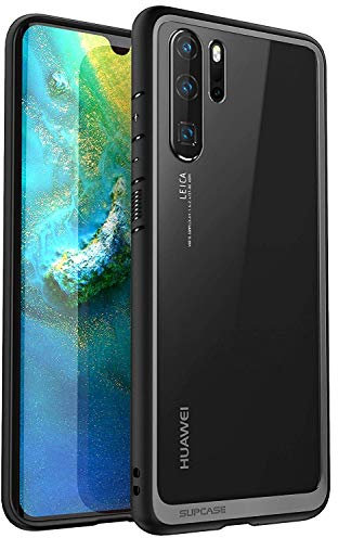 SUPCASE Unicorn Beetle Style Series Premium Hybrid Schutzhülle Clear Case für Huawei P30 Pro (2019 Release) Schwarz