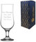Personalised Engraved 385ml Nevakar Stemmed Beer Glass, Gift Boxed, Perfect for Any Beer Lover