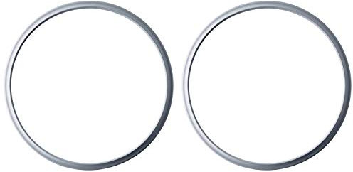 Silit 21.5016.2100 Sicomatic - Junta de sellado (diámetro de 22 cm, silicona, 2 unidades), color gris