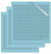 REALIKE LeichteGrip Schneidematte für Explore One/Air/Air2/Maker,12x12 Zoll30.48cm X30.48cm3er-Pack Klebstoff klebrig Cutting Mat Flexibler rutschfester Ersatz Vinyl zum Basteln