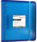 Grafoplás 88100030. Carpeta 4 Anillas Troqueladas con Recambio y Separadores, A4, Azul, Polipropileno Rayado, Carpebook Multiline