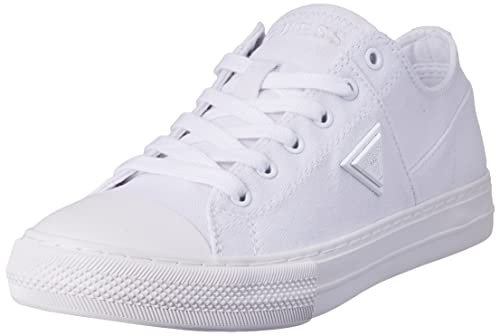 GUESS Damen Mittagessen Sneaker, Weiß, 37 EU