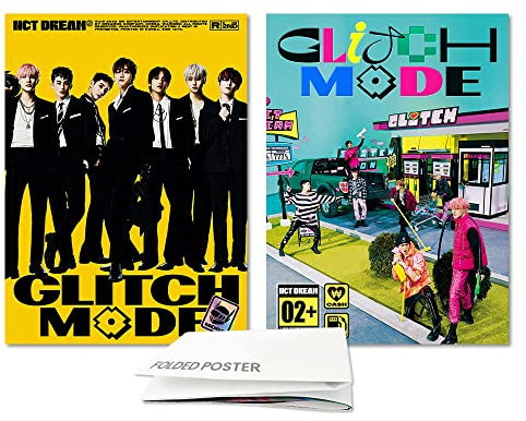 DREAMUS NCT Dream - Glitch Mode the 2nd Album Photobook version(INCL. SM POB) (Set(A+B) ver), SMK1376