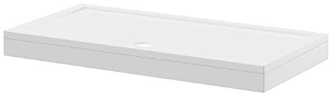 Wholesale Domestic Pearlstone 1500mm x 760mm x 40mm Rectangular Shower Tray and Plinth