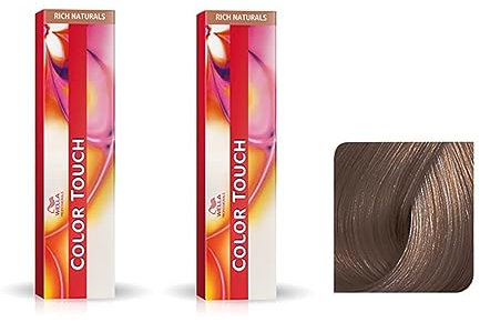 2er Wella Color Touch Rich Naturals 7/97 Mittelblond/Cendrébraun 60ml