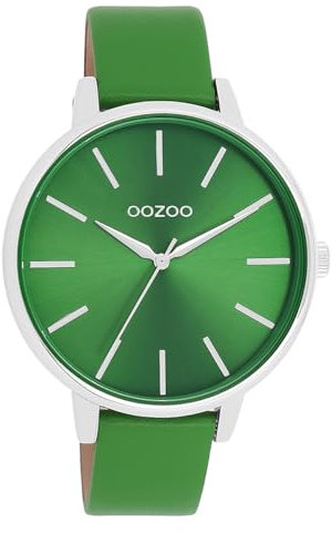 Oozoo Timepieces Damen Uhr | Armbanduhr Damen mit Lederarmband | Hochwertige Uhr für Frauen | Edle Analog Damenuhr in rund C11297