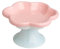 LOVIVER Flower Shaped Cat Food Dish Cat Feeding Bowls for Medium Dog Puppy, Pink