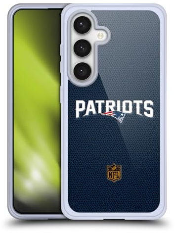 Head Case Designs Offizielle NFL Fussball New England Patriots Logo Gelhülle [Militärischer Schutzgrad] Kompatibel Mit Samsung Galaxy S24 5G Und Kompatibel Mit MagSafe