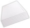 LUXULA 6x LED Panel 62x62cm Rasterleuchte - 36W 3600lm - 6000K Kaltweiß - flimmerfrei - mit Netzteil 230V - LED Deckenleuchte für Rasterdecke - Einlegeleuchte Büroleuchte Gewerbe