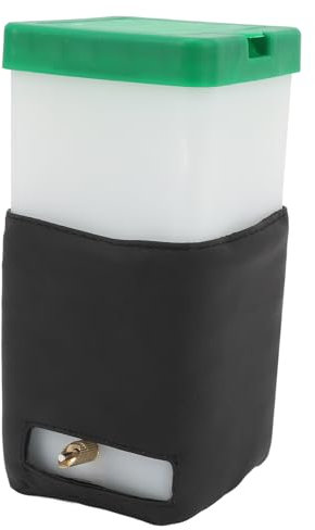 Heiz- und Trinkflasche für Kleintiere, 1-Liter mit Temperaturregler, ideal für Kaninchen, Hamster und Vögel, Wetterfest, Tragbar, Einfach zu Reinigen