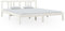 HETFTJN Single Bed/Ehebett Einzelbetten/Doppelbett Bettgestell Outdoor Bett - Massivholzbett Weiß 160x200 cm für Schlafsaal Hotel Gästezimmer Schlafzimmer