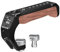 Wooden Top Handle for Camera, Top Handle, Arri Positioning Pin, 3/8-20 Threaded Screw with Multiple 1/4 Holes, Cold Shoe Mounts, Super Lightweight