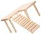 HAPINARY Climbing Ladder for Hamster Guinea Pig Toys Platform Toy Indoor Pet Cage Accessory Relief Stress and Boredom
