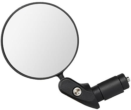 CORHAD Fahrrad Rückspiegel Faltbar Verstellbarer Lenkerspiegel Mit 360-grad Drehung Konvexer Reflexspiegel Für Fahrräder Kompatibel Mit Lenkeröffnungen 17,4-22mm Sicherer Blick Den