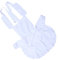 CRILSTYLEO 1 Pc grembiule da donna grembiule di pizzo bianca