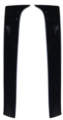 GAGSETCTHM Rear Window Air Deflector For VW For Golf 7 R Variant Wagen 2014-2017 1 Pair Rear Window Side Spoiler Car Styling Vertical Splitter Fit