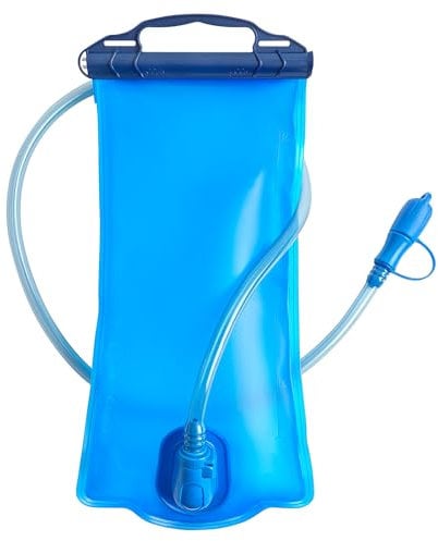 AXEN Hydraiton Bladder 2L, Large Opening Leak Proof Water Bladder, Water Reservoir Storage Bag for Hydration Pack, Blue