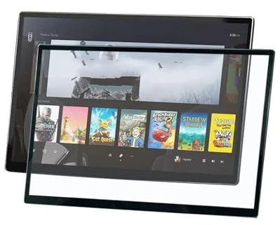 Auto Displayschutz Für Tesla Für Modell SX 2021-2024 Navigation Hinten Bildschirm Anti-Scratch-Film Zubehör HD Gehärtetem Glas Screen Protector GPS Transparent Displayschutzfolie(for S Navigation)