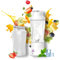 Mini Blender Portable Smoothie, Mixer Personnel Sans Fil 700ml, Rechargeable Avec USB, BPA Gratuit, Mini Mélangeur De Voyage for Shakes & Smoothies (Blanc)