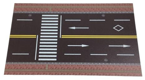 Harilla Maquette de Scène D'autoroute 1/64, Diorama D'arrière-plan, Garage Souterrain, Tapis de Stationnement de Garage de Voiture Moulé sous Pression, Style B