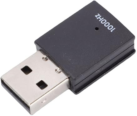 VELATEMOR USB-Wireless-Controller-Adapter, Game-Adapter-Konverter-Controller, Hohe Genauigkeit, Geringe Latenz, Plug-and-Play für den Tragbaren Wireless-Game-Controller-Adapter von