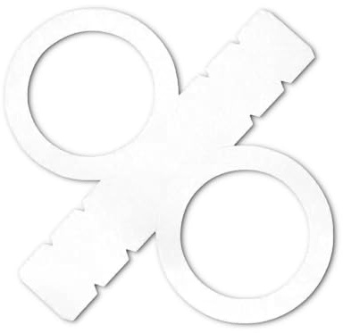 Laternen-Rohlinge aus Fotokarton, 19 cm, rund, 5 Stück (Weiß)