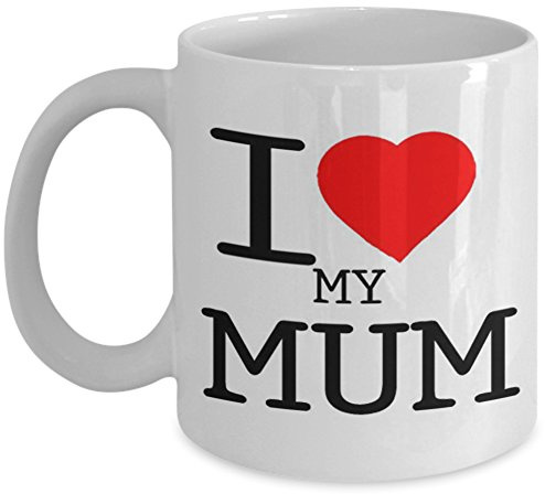 shaniztoons I Love Heart My Mum Gift Mug
