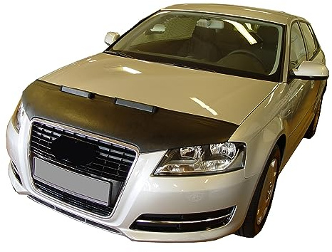 AUTO-BRA kompatibel mit Audi A3 8P 2009-2012 Haubenbra Steinschlagschutz Tuning Bonnet Bra