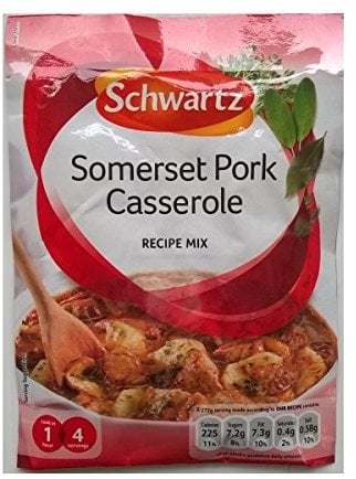 Schwartz Somerset Pork Casserole Recipe Mix- 12 x 36gm