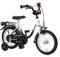 Bachtenkirch Kinderfahrrad 14'' Police schwarz-weiß