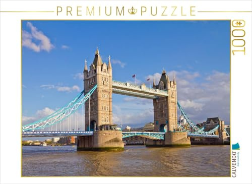 CALVENDO Puzzle London Tower Bridge | 1000 Teile Lege-Größe 64 x 48 cm Foto-Puzzle für glückliche Stunden