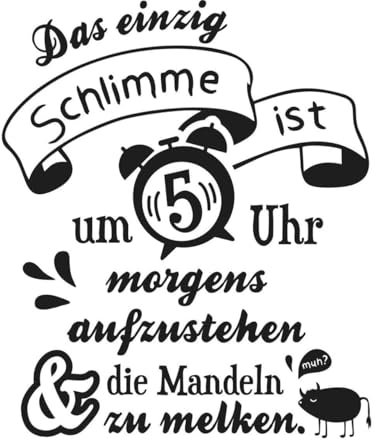 CLICKANDPRINT Aufkleber » Vegane Probleme - Mandeln melken, 140x110,3cm, Schwarz Reflektierend • Dekoaufkleber / Autoaufkleber / Sticker / Decal / Vinyl