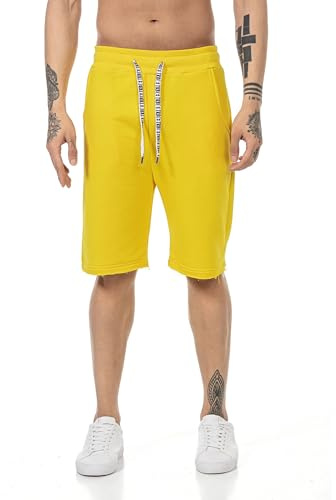 Redbridge Herren Shorts Kurze Joggingshort aus Premium Baumwolle | Sweatshorts mit elastischem Bund, Kordelzug & Seitentaschen – Athleisure Style für Freizeit und Sport