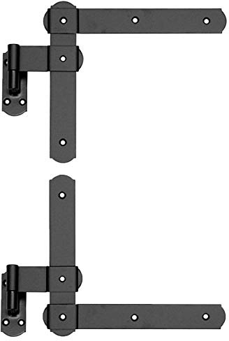 2 Winkelband Fensterladen Fensterband 250 x225 Dorn 10 Winkelscharniere Pulverb.