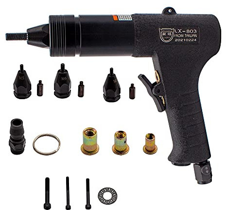 Toplionace Remachadoras Neumáticas - Pistola De Tuercas De Remaches Neumáticos Setter De Aire (LX-803)