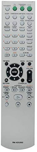 RM-ADU002 Replace Remote Control - VINABTY RMADU002 Remote Control Replacement for Sony DVD Home Cinema AV System rm-adu002 rmadu002 DAV-DZ10 DAV-DZ100 DAV-DZ120 DAV-DX155 DAVDX255 Remote Controller