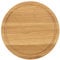 5x HOFMEISTER® Schneidebrett aus Eichen-Holz, rund 25 cm, kleines Tranchierbrett mit Saftrille, robuste Schneide-Unterlage aus Europa, einfaches Schneiden auf einem Profi-Hackbrett
