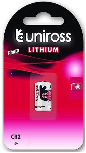 Uniross - Batería de litio CR2, 3 V