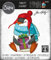 Sizzix Thinlits Stanzschablonen 22PK Eugene, koloriert von Tim Holtz, 665568, Kunststoff, One Size