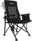 XGEAR Adjustable Oversized Camping Folding Chair High Back Camp Chair with Lumbar Back Support Heavy Duty Support 350 LBS Portable Outdoor Chairs with Cup Holder for Garden Hiking Fishing BBQ Beach