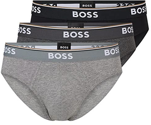 BOSS Herren Slips, Modern, Open Grey 061, XXL