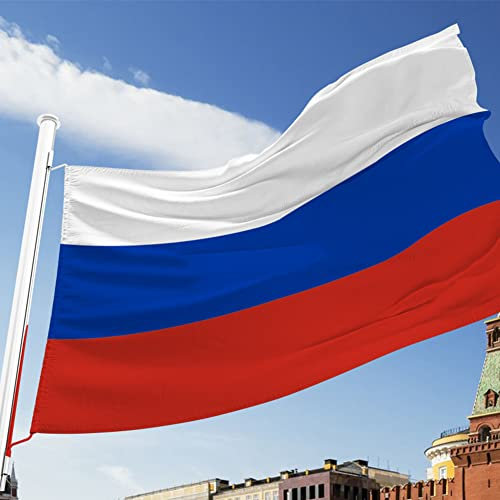 Flagge Russland, Polyester, groß, 90 x 150 cm (1)