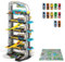 MOLTO | Parking 6-Storey avec Ascenseur Automatique, héliport, Auto-rayage, Station de Graisse, Station de Service | Toys éducatifs pour Enfants | +3 Ans