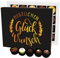 Hallingers Herzlichen Glückwunsch XL - Manufaktur Pralinen Geschenk handmade ohne Alkohol aus Edelkakao Schokolade (Box) - Geschenk im Sommer & als perfektes Grillgeschenk | Geburtstag Glückwunsch Dan