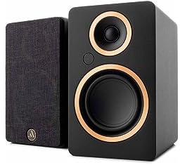Argon Audio Fenris Active A4 Black - Hi-Fi Wireless Amplified Speaker (Pair)
