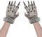 SIQITECH Halloween Geisterhandschuhe mit Krallen - Tier Pfote Wolfshandschuhe - Lange Nägel - Werwolf Handschuhe - Atmungsaktiv - Horror Deko Fingerhandschuhe für Kinder, Erwachsene & Cosplay